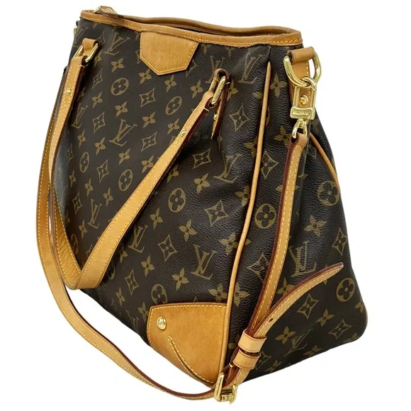 Louis Vuitton Estrela MM Tote Crossbody Handbag Monogram Brown Canvas - Picture 4 of 15